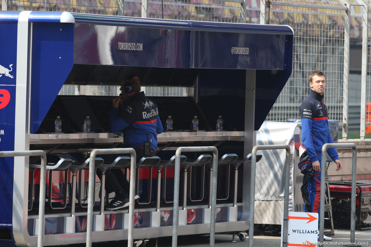 GP CINA, 12.04.2019- Prove Libere 1, Daniil Kvyat (RUS) Scuderia Toro Rosso STR14