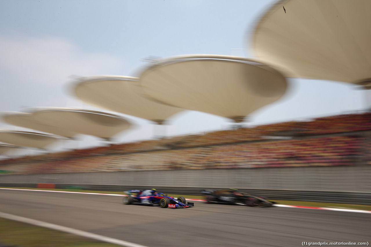 GP CINA, 12.04.2019- Prove Libere 1, Alexader Albon (THA) Scuderia Toro Rosso STR14