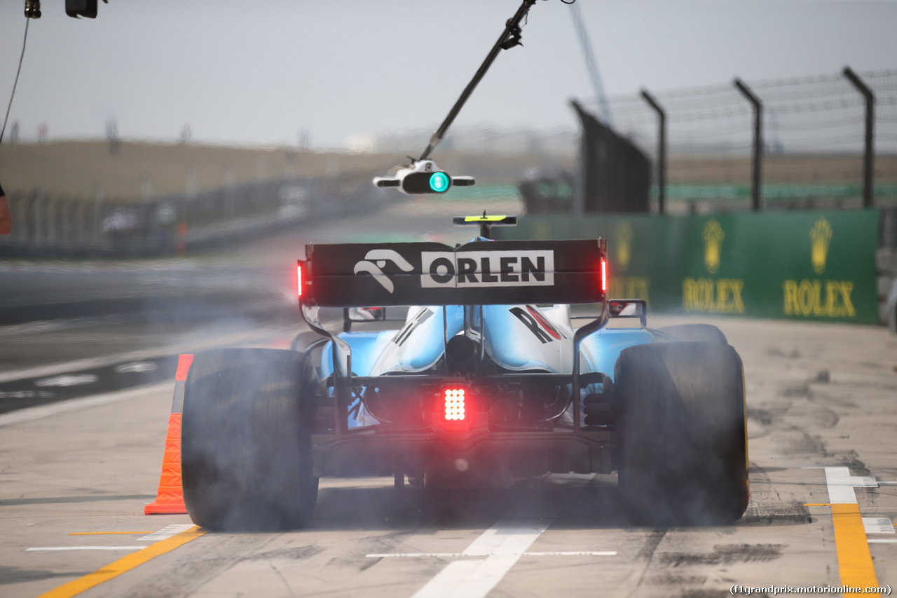 GP CINA, 12.04.2019- Prove Libere 1, Robert Kubica (POL) Williams F1 FW42