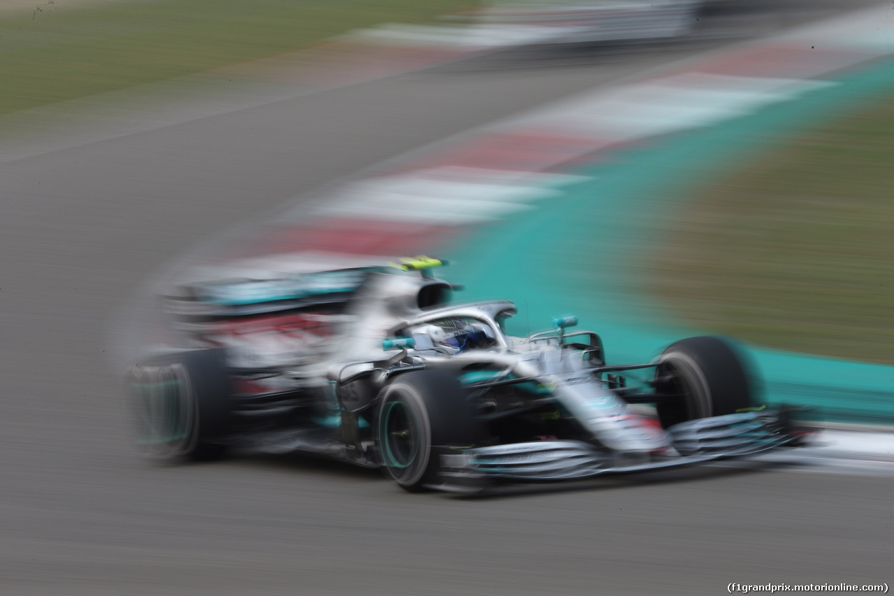 GP CINA, 12.04.2019- Prove Libere 2, Valtteri Bottas (FIN) Mercedes AMG F1 W10 EQ Power