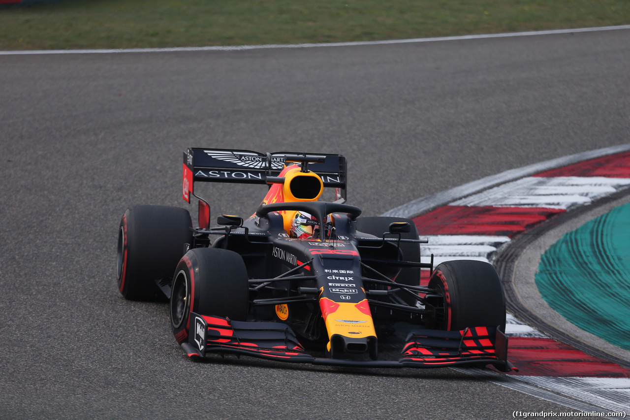 GP CINA, 12.04.2019- Prove Libere 2, Max Verstappen (NED) Red Bull Racing RB15