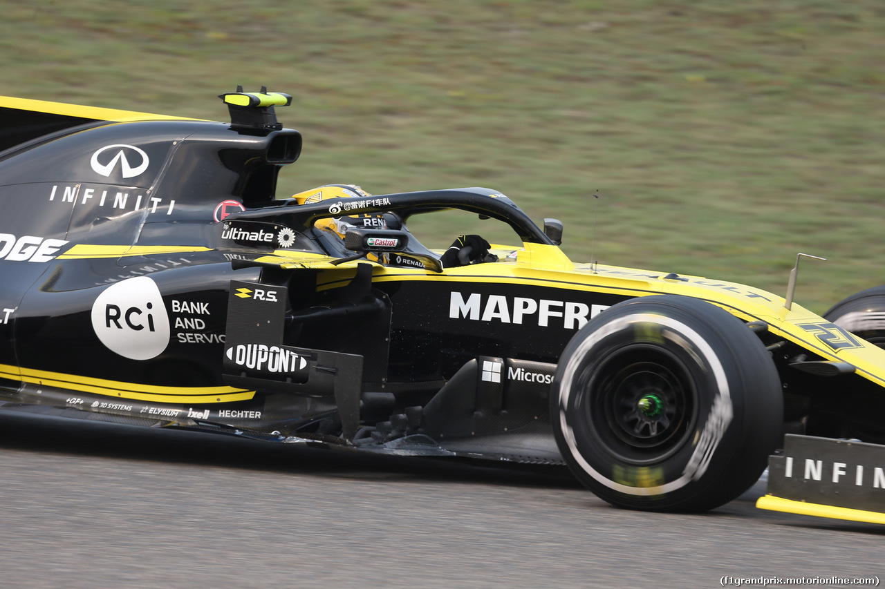 GP CINA, 12.04.2019- Prove Libere 2, Nico Hulkenberg (GER) Renault Sport F1 Team RS19