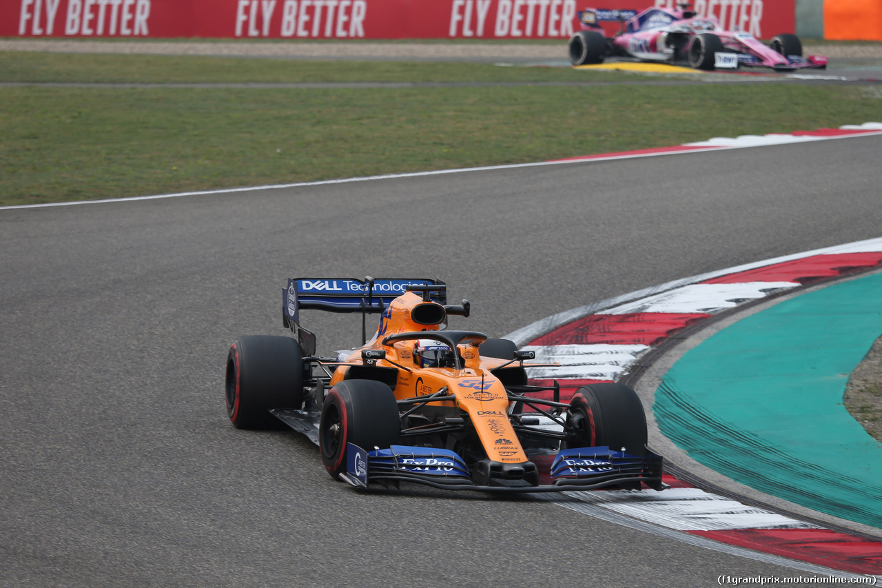 GP CINA, 12.04.2019- Prove Libere 2, Carlos Sainz Jr (ESP) Mclaren F1 Team MCL34