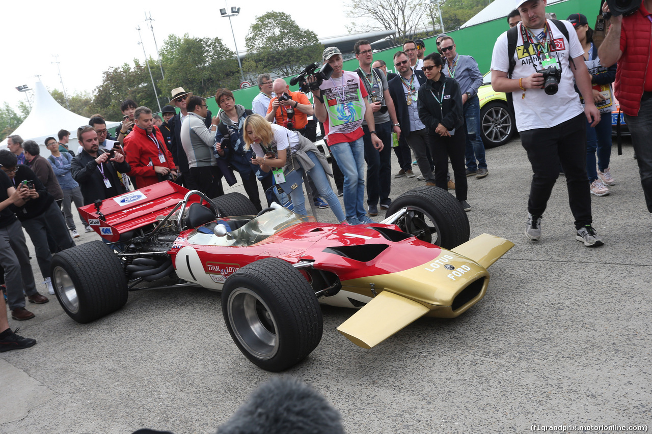 GP CINA, 12.04.2019- Graham Hill's Lotus 49