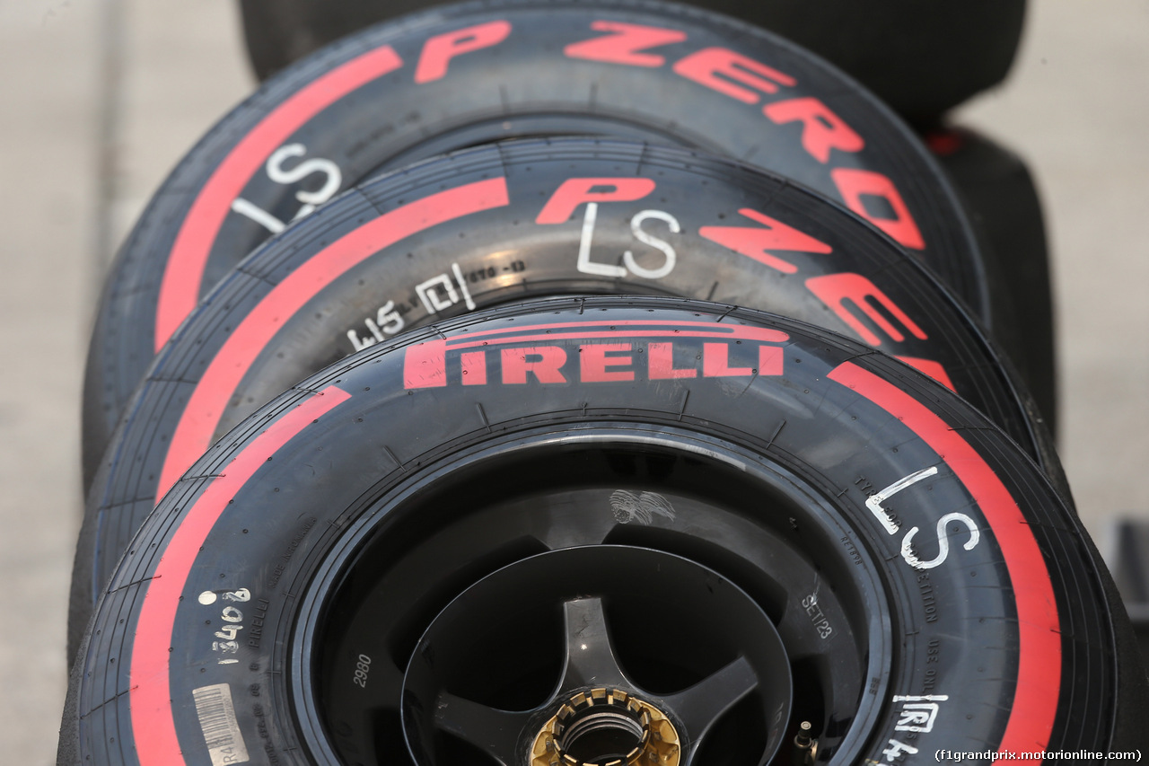 GP CINA, 12.04.2019- Used Tire detail