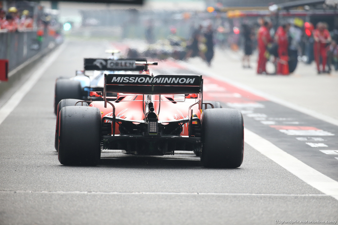 GP CINA, 12.04.2019- Prove Libere 2, Sebastian Vettel (GER) Ferrari SF90