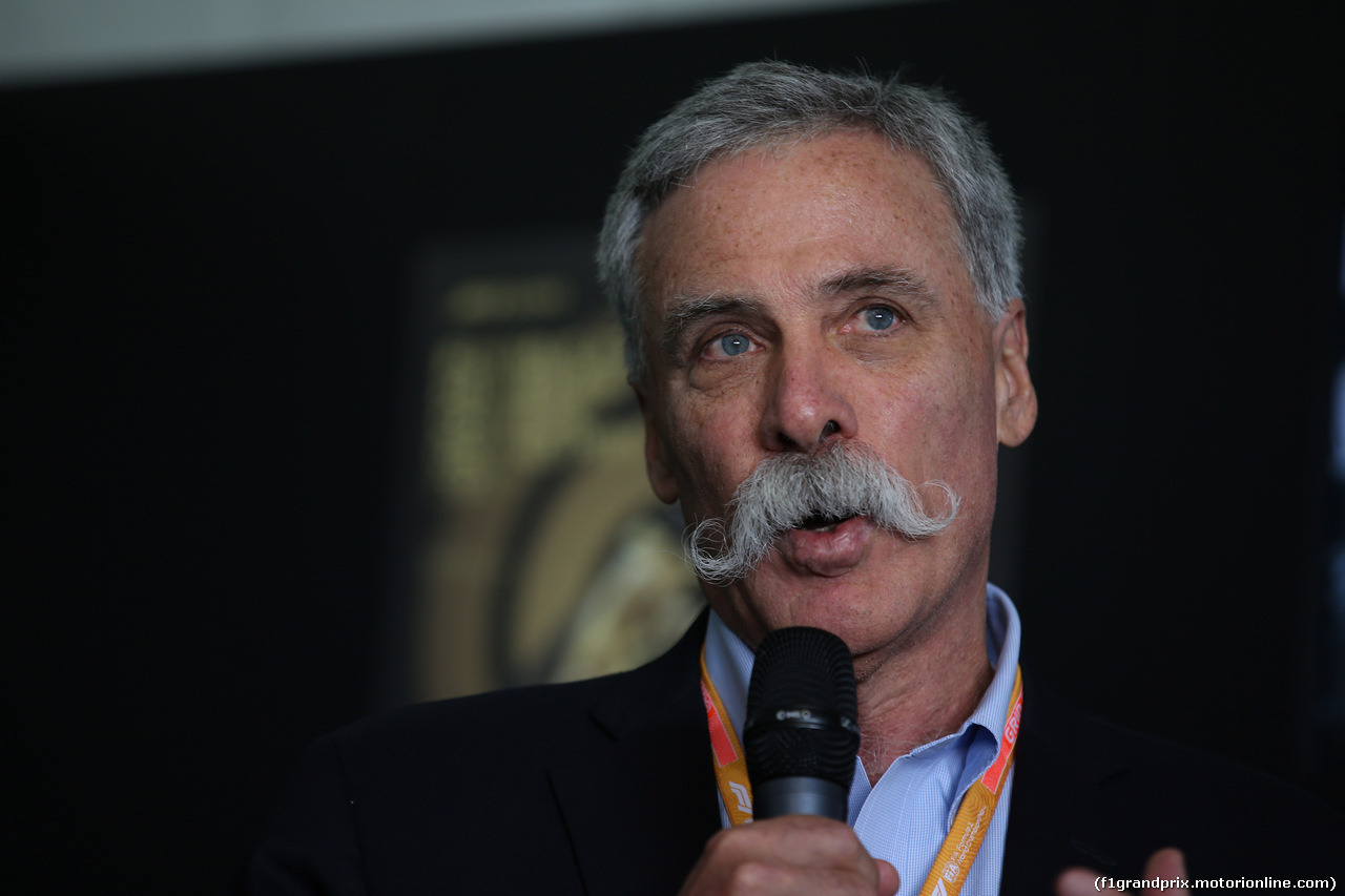 GP CINA, 12.04.2019- Official 1000th F1 Gp Poster presentation: Chase Carey (US), Liberty Media