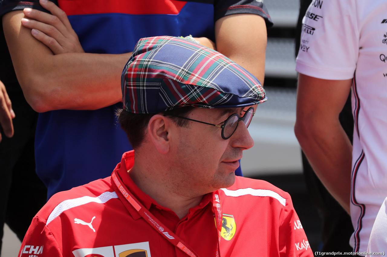 GP FRANCIA, 23.06.2019 - Mattia Binotto (ITA) Ferrari Team Principal