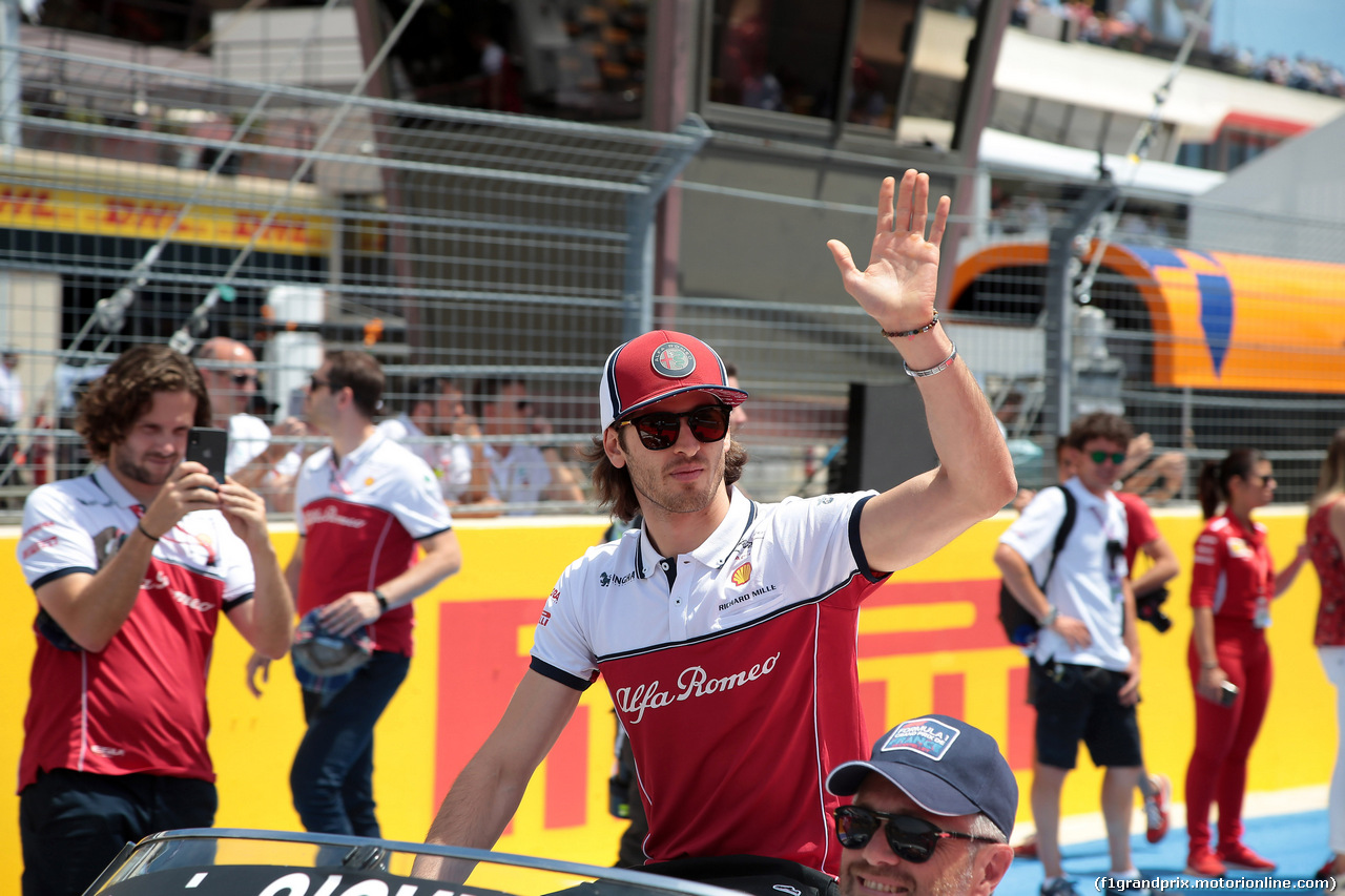 GP FRANCIA, 23.06.2019 - Antonio Giovinazzi (ITA) Alfa Romeo Racing C38