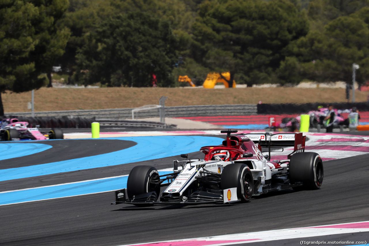 GP FRANCIA, 23.06.2019 - Gara, Kimi Raikkonen (FIN) Alfa Romeo Racing C38