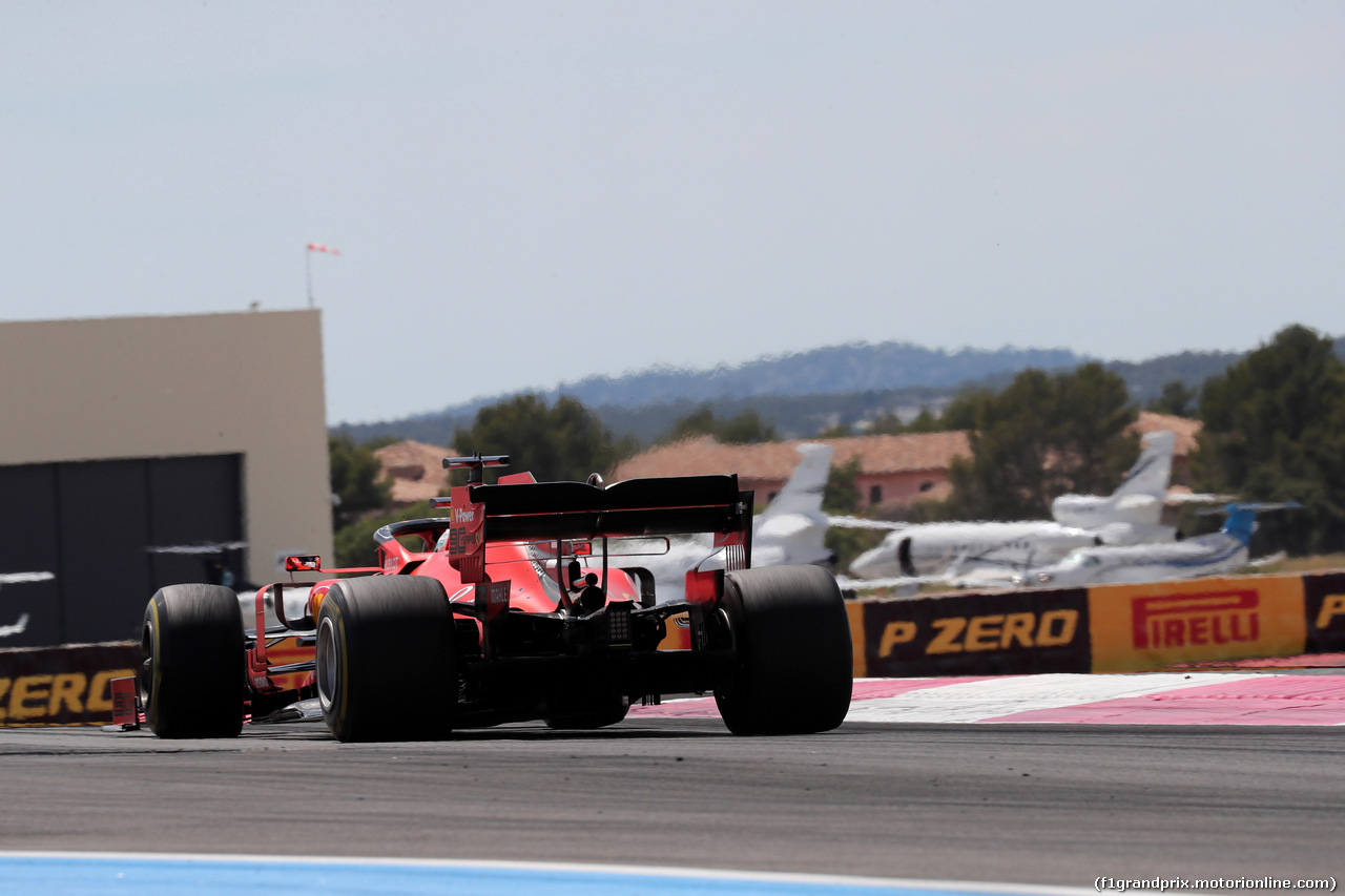 GP FRANCIA, 23.06.2019 - Gara, Sebastian Vettel (GER) Ferrari SF90