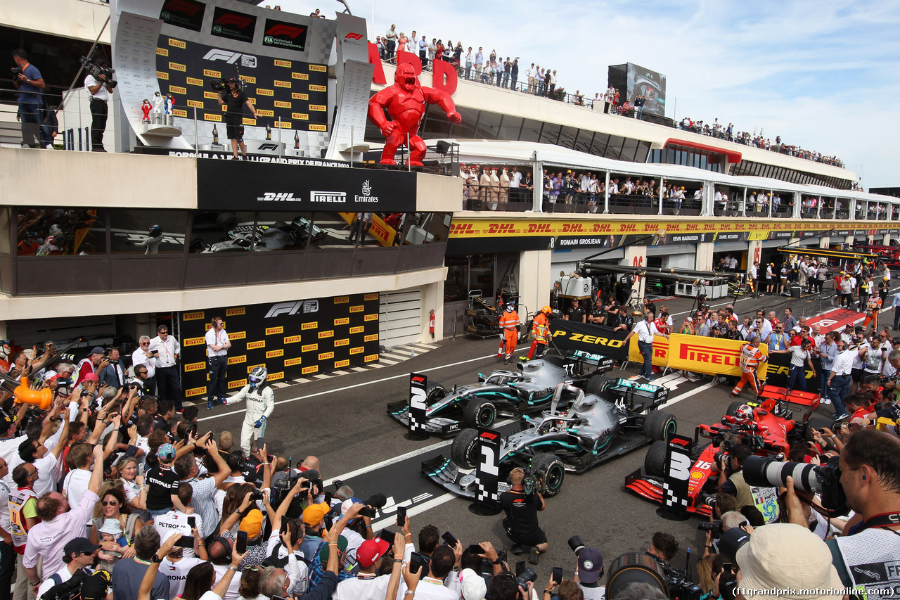 GP FRANCIA, 23.06.2019 - Gara, Lewis Hamilton (GBR) Mercedes AMG F1 W10 vincitore