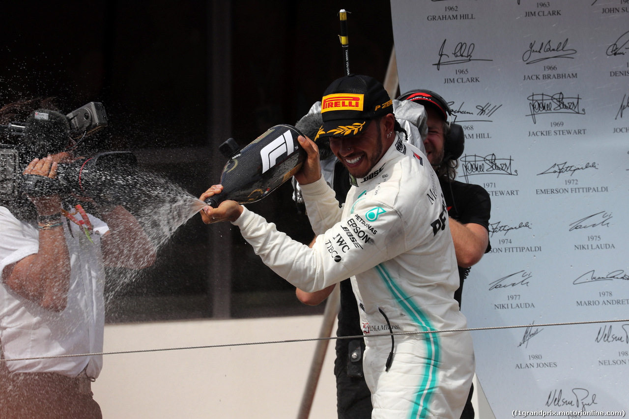 GP FRANCIA, 23.06.2019 - Gara, Lewis Hamilton (GBR) Mercedes AMG F1 W10 vincitore