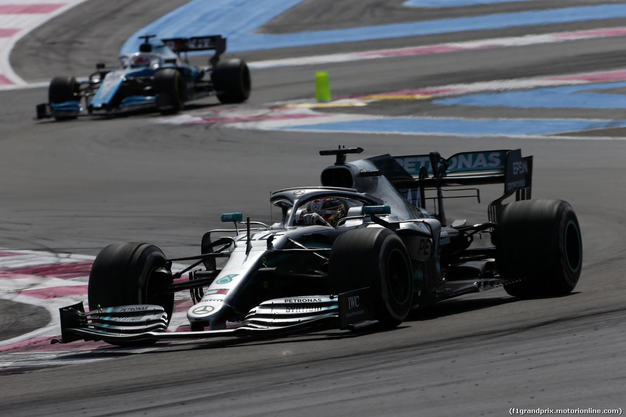 GP FRANCIA, 23.06.2019 - Gara, Lewis Hamilton (GBR) Mercedes AMG F1 W10