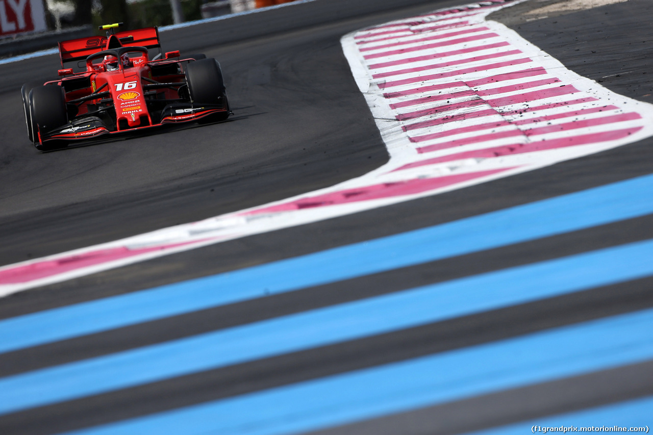 GP FRANCIA, 23.06.2019 - Gara, Charles Leclerc (MON) Ferrari SF90