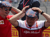 GP FRANCIA, 23.06.2019 - Charles Leclerc (MON) Ferrari SF90 e Frederic Vasseur (FRA) Alfa Romeo Racing, Team Principal