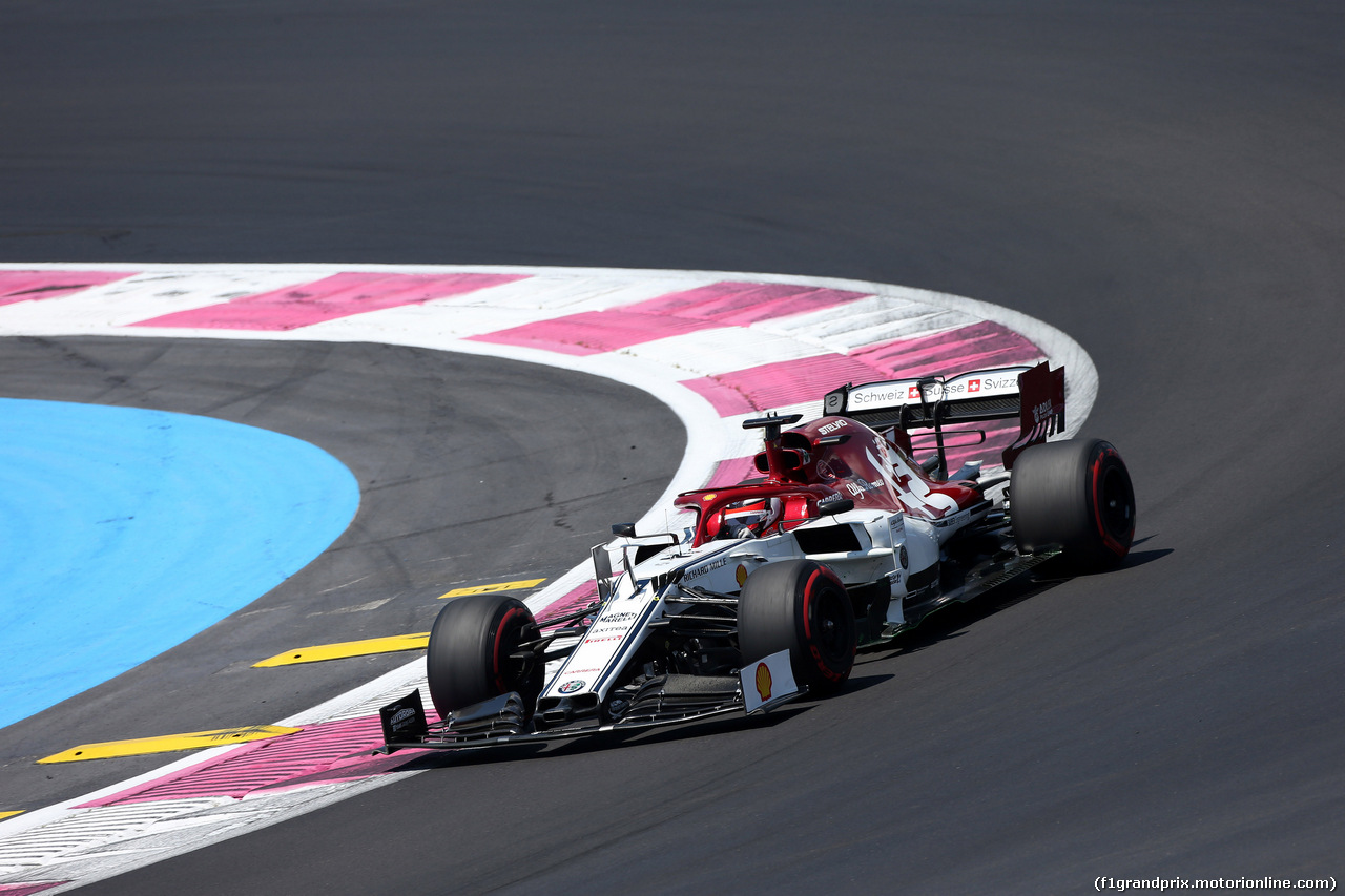 GP FRANCIA, 22.06.2019 - Prove Libere 3, Kimi Raikkonen (FIN) Alfa Romeo Racing C38