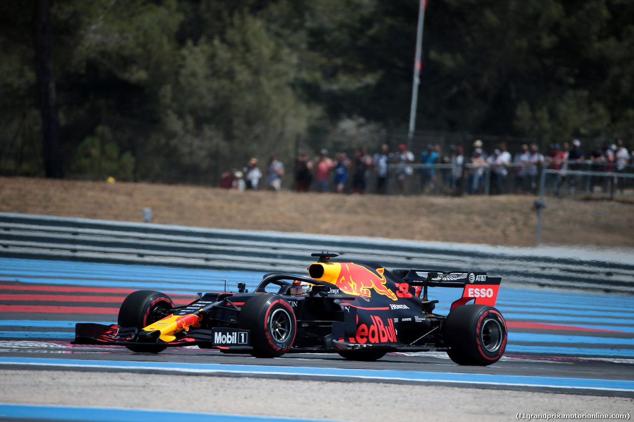GP FRANCIA, 22.06.2019 - Prove Libere 3, Max Verstappen (NED) Red Bull Racing RB15