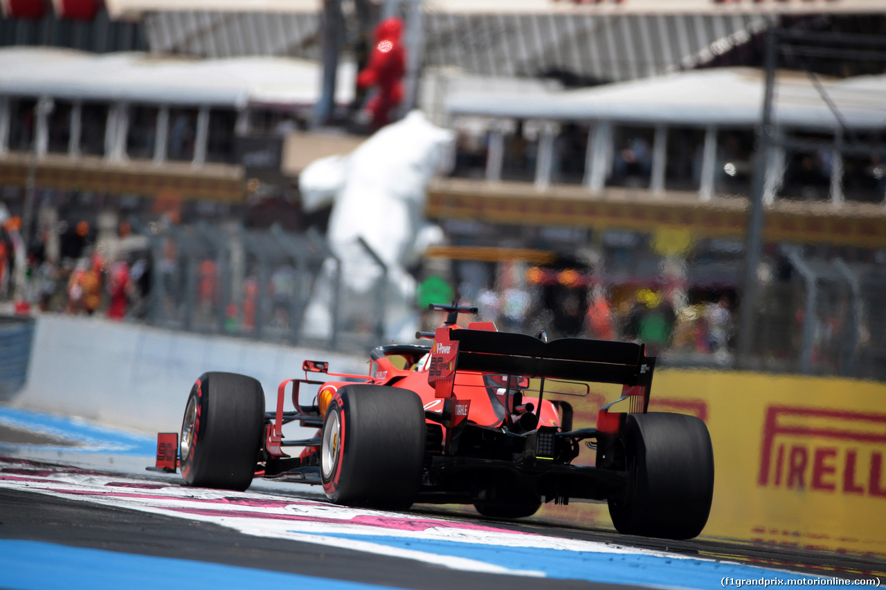 GP FRANCIA, 22.06.2019 - Prove Libere 3, Sebastian Vettel (GER) Ferrari SF90