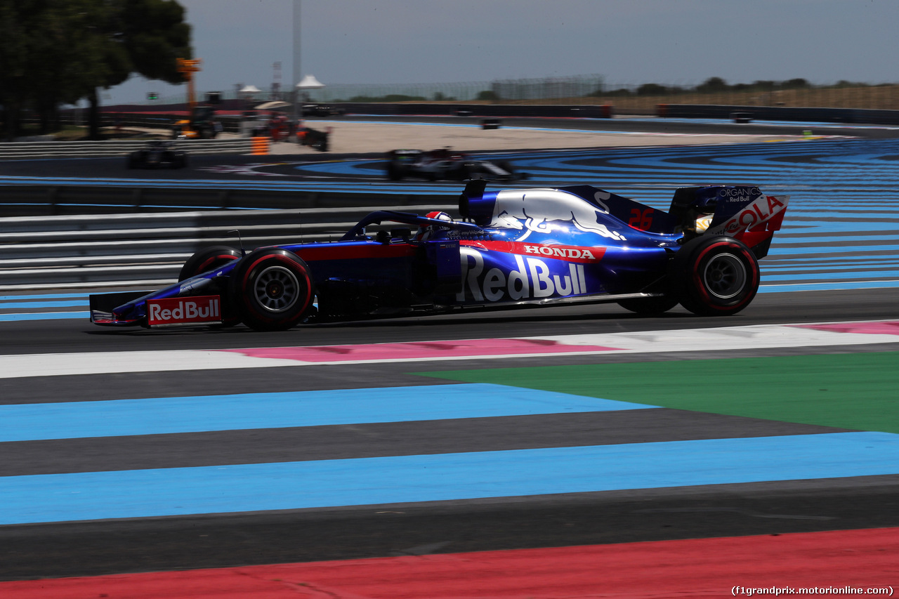 GP FRANCIA, 22.06.2019 - Qualifiche, Daniil Kvyat (RUS) Scuderia Toro Rosso STR14