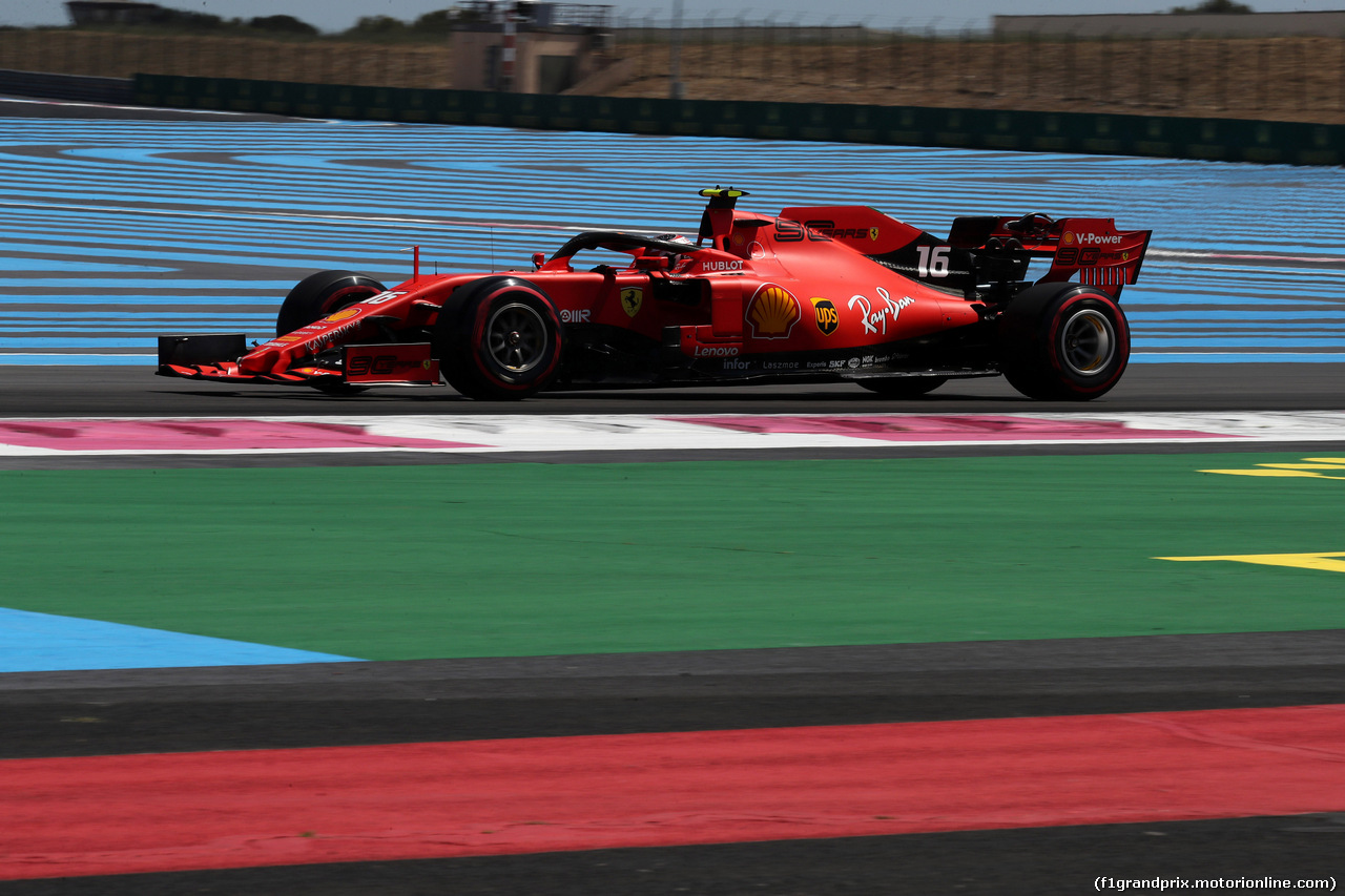 GP FRANCIA, 22.06.2019 - Qualifiche, Charles Leclerc (MON) Ferrari SF90