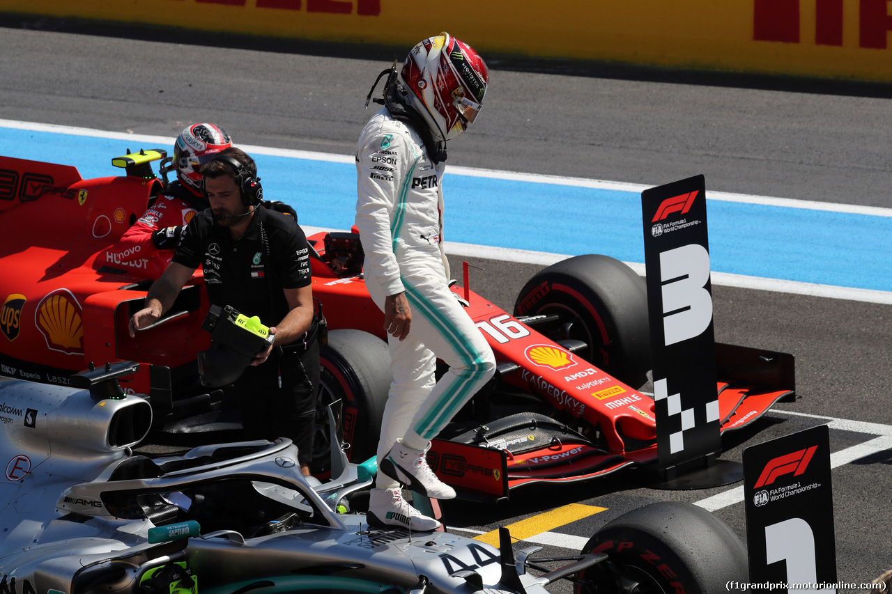 GP FRANCIA, 22.06.2019 - Qualifiche, Lewis Hamilton (GBR) Mercedes AMG F1 W10 pole position