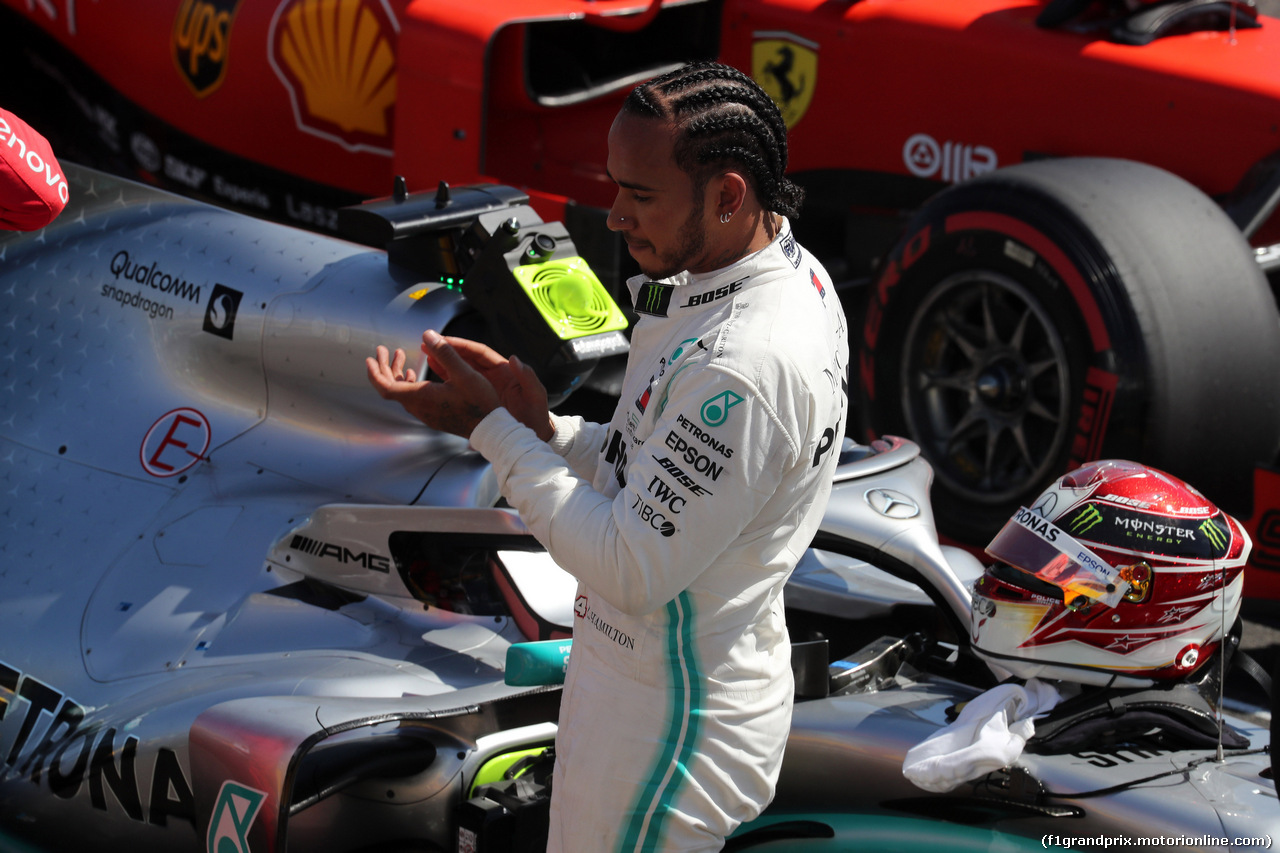 GP FRANCIA, 22.06.2019 - Qualifiche, Lewis Hamilton (GBR) Mercedes AMG F1 W10 pole position