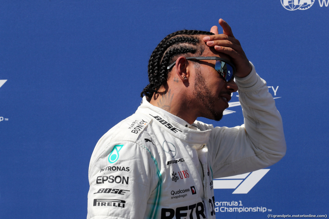 GP FRANCIA, 22.06.2019 - Qualifiche, Lewis Hamilton (GBR) Mercedes AMG F1 W10 pole position