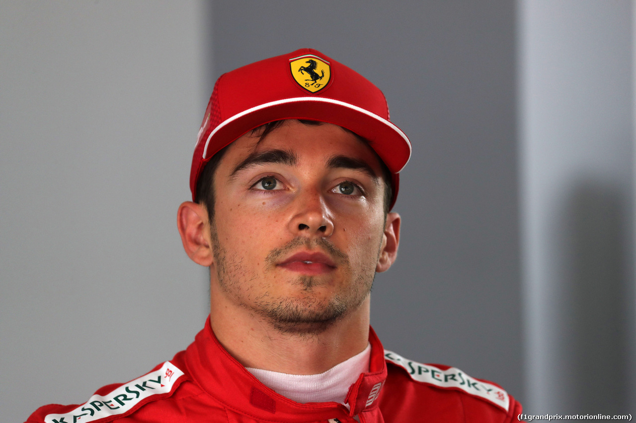GP FRANCIA, 22.06.2019 - Qualifiche, Conferenza Stampa, Charles Leclerc (MON) Ferrari SF90