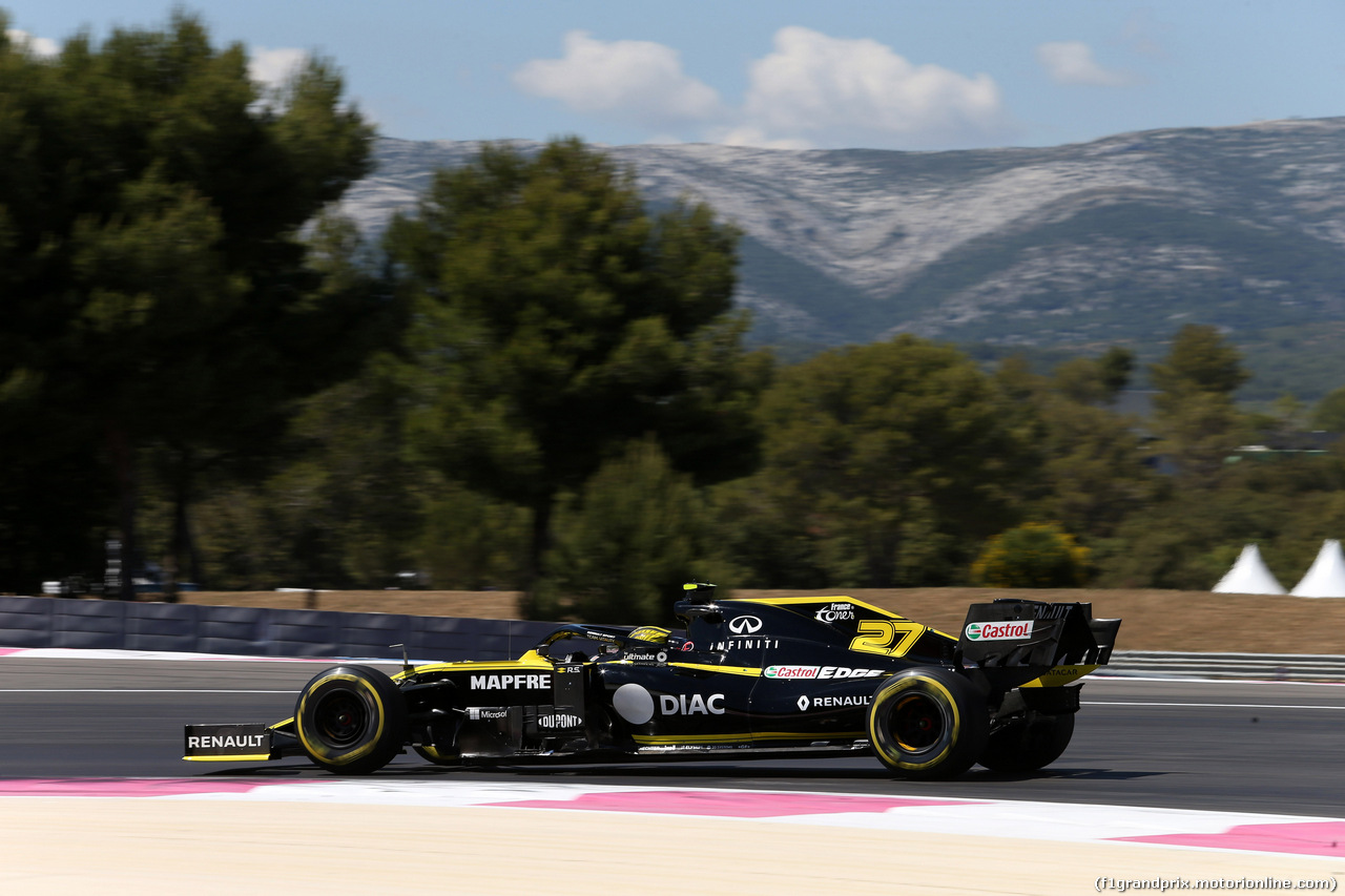 GP FRANCIA, 22.06.2019 - Qualifiche, Nico Hulkenberg (GER) Renault Sport F1 Team RS19