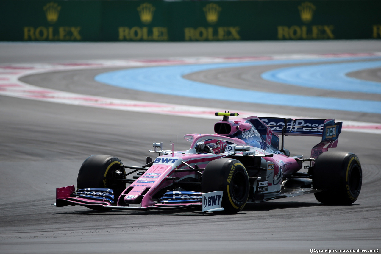 GP FRANCIA, 21.06.2019 - Prove Libere 1, Lance Stroll (CDN) Racing Point F1 Team RP19