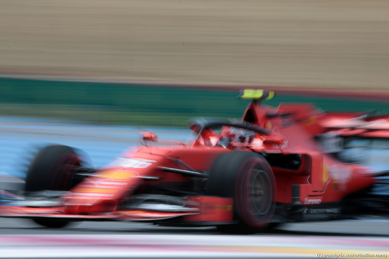 GP FRANCIA, 21.06.2019 - Prove Libere 1, Charles Leclerc (MON) Ferrari SF90