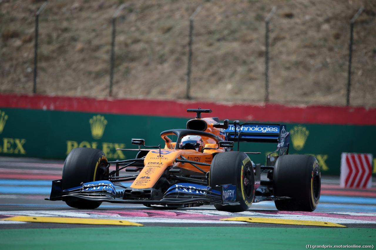 GP FRANCIA, 21.06.2019 - Prove Libere 1, Carlos Sainz Jr (ESP) Mclaren F1 Team MCL34