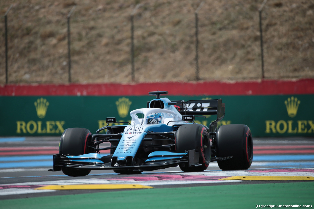 GP FRANCIA, 21.06.2019 - Prove Libere 1, Nicolas Latifi (CAN) Test Driver, Williams Racing FW42