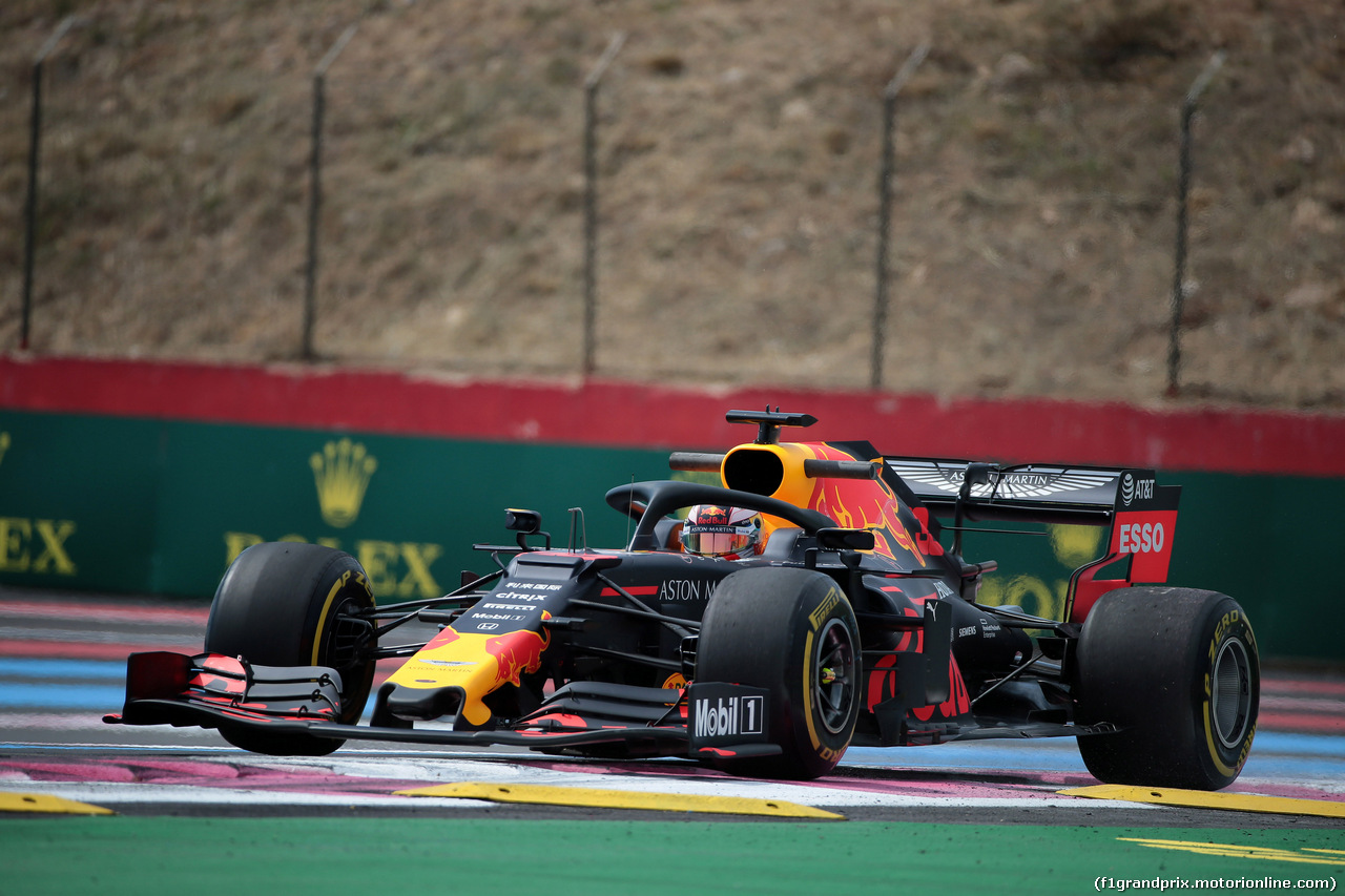 GP FRANCIA, 21.06.2019 - Prove Libere 1, Max Verstappen (NED) Red Bull Racing RB15