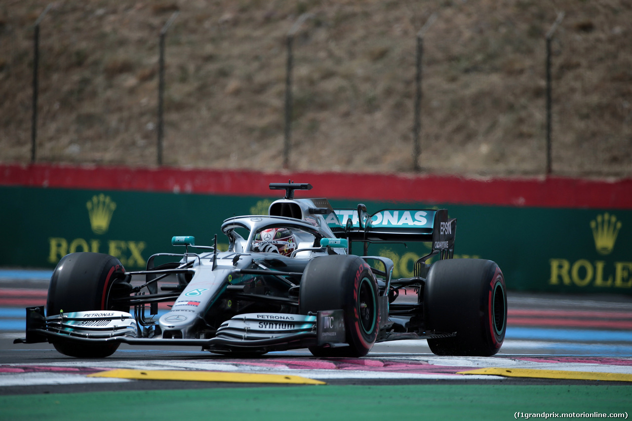 GP FRANCIA, 21.06.2019 - Prove Libere 1, Lewis Hamilton (GBR) Mercedes AMG F1 W10