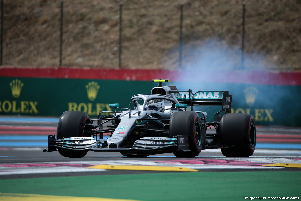 GP FRANCIA, 21.06.2019 - Prove Libere 1, Valtteri Bottas (FIN) Mercedes AMG F1 W010