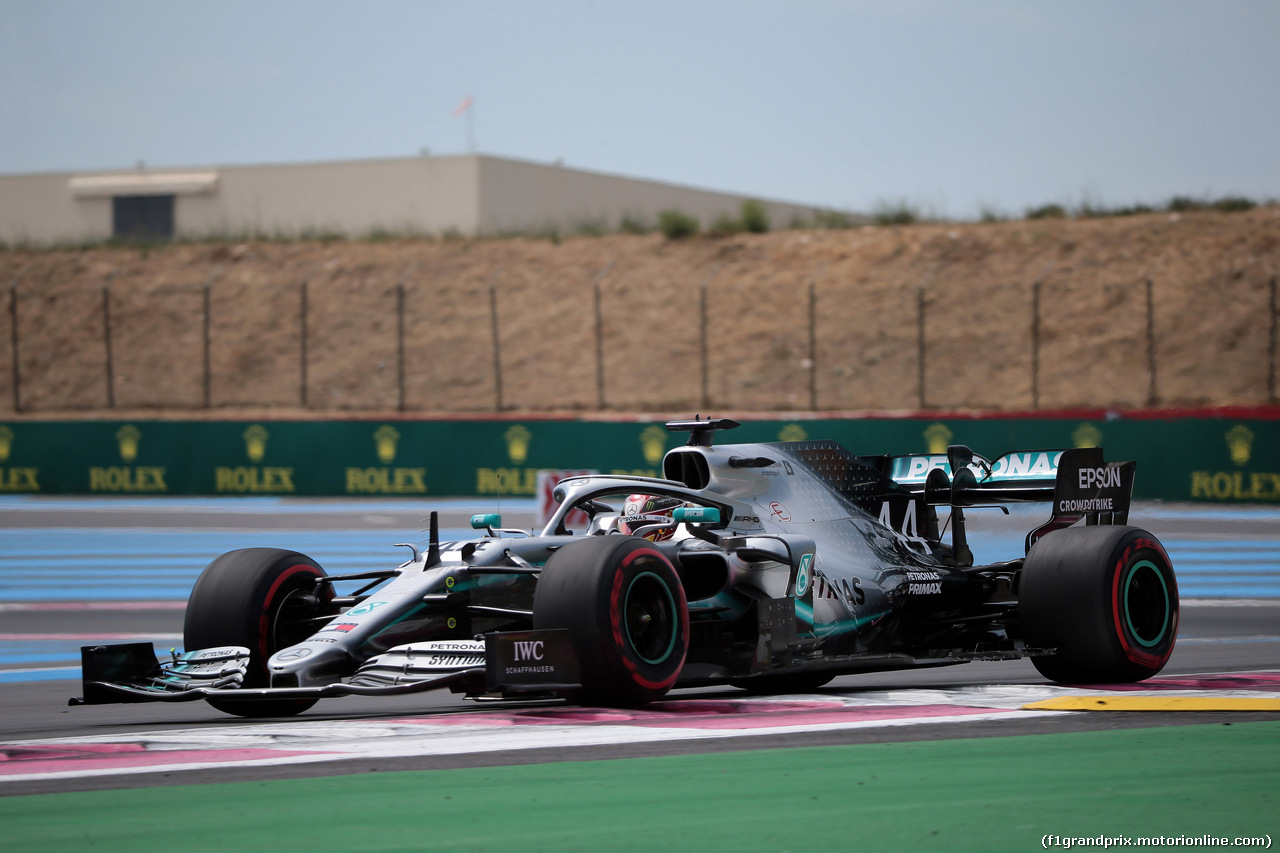 GP FRANCIA, 21.06.2019 - Prove Libere 1, Lewis Hamilton (GBR) Mercedes AMG F1 W10