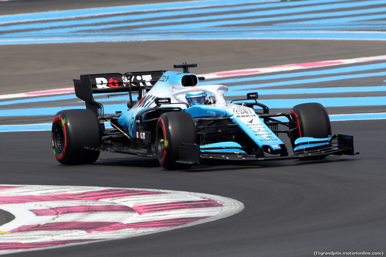 GP FRANCIA, 21.06.2019 - Prove Libere 1, Nicolas Latifi (CAN) Test Driver, Williams Racing FW42
