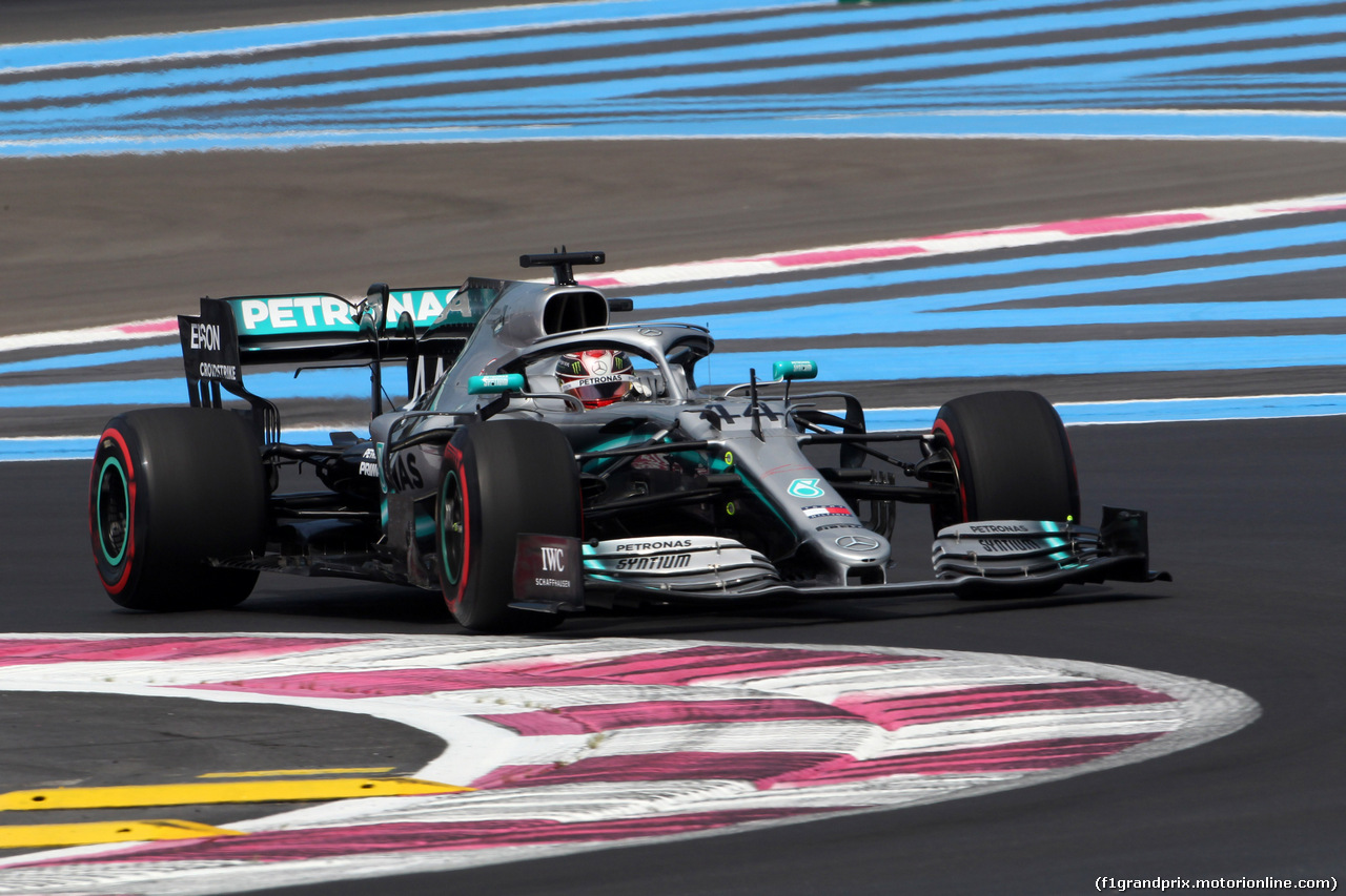 GP FRANCIA, 21.06.2019 - Prove Libere 1, Lewis Hamilton (GBR) Mercedes AMG F1 W10