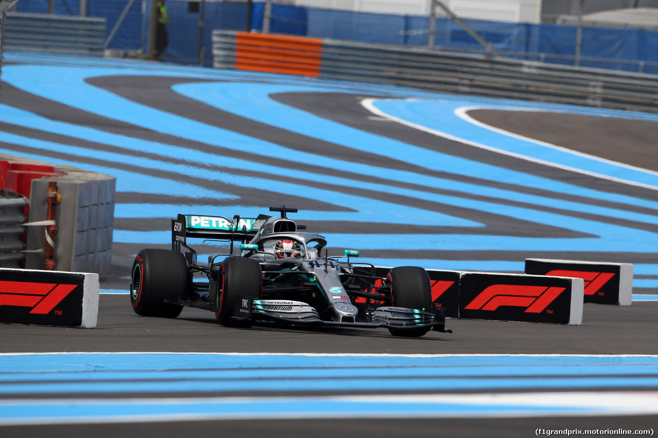 GP FRANCIA, 21.06.2019 - Prove Libere 1, Lewis Hamilton (GBR) Mercedes AMG F1 W10