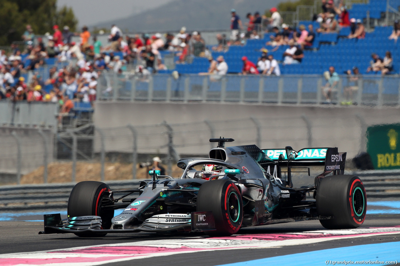 GP FRANCIA, 21.06.2019 - Prove Libere 1, Lewis Hamilton (GBR) Mercedes AMG F1 W10