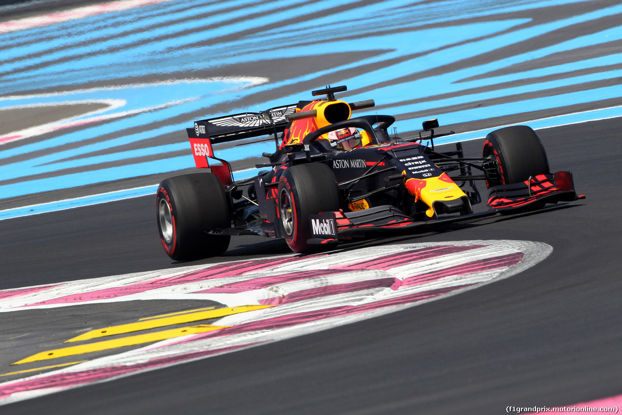 GP FRANCIA, 21.06.2019 - Prove Libere 1, Max Verstappen (NED) Red Bull Racing RB15