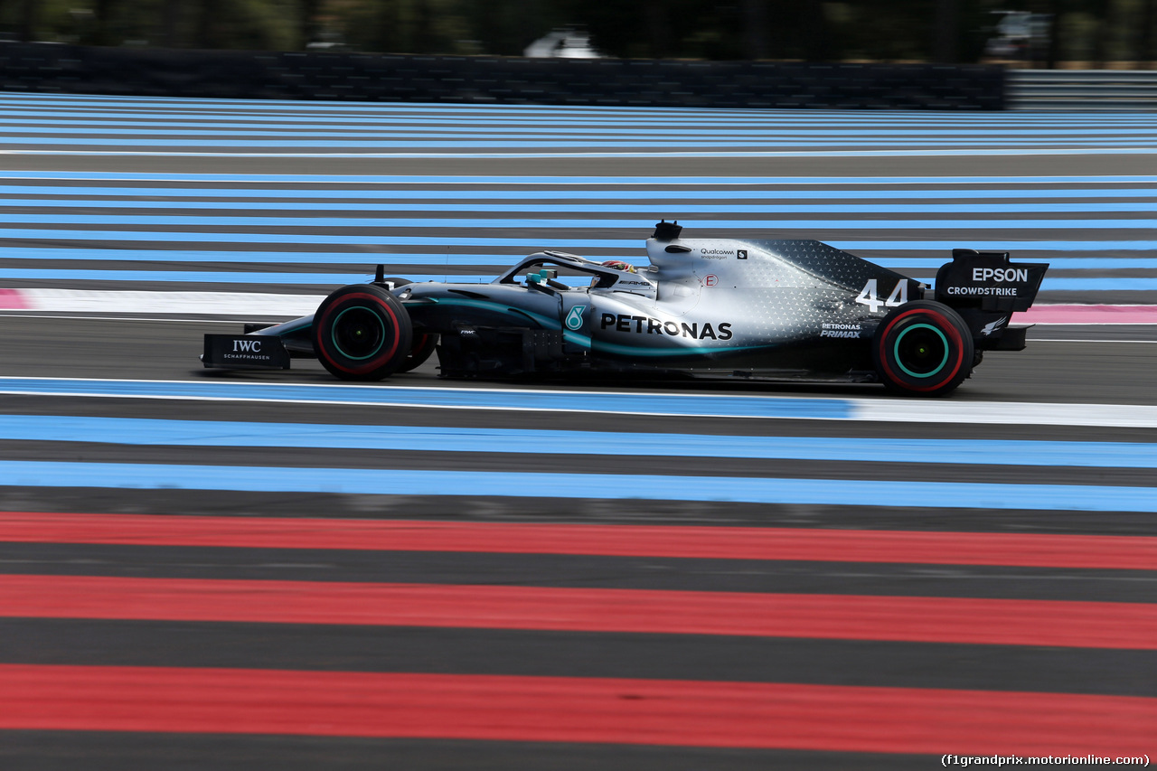 GP FRANCIA, 21.06.2019 - Prove Libere 1, Lewis Hamilton (GBR) Mercedes AMG F1 W10