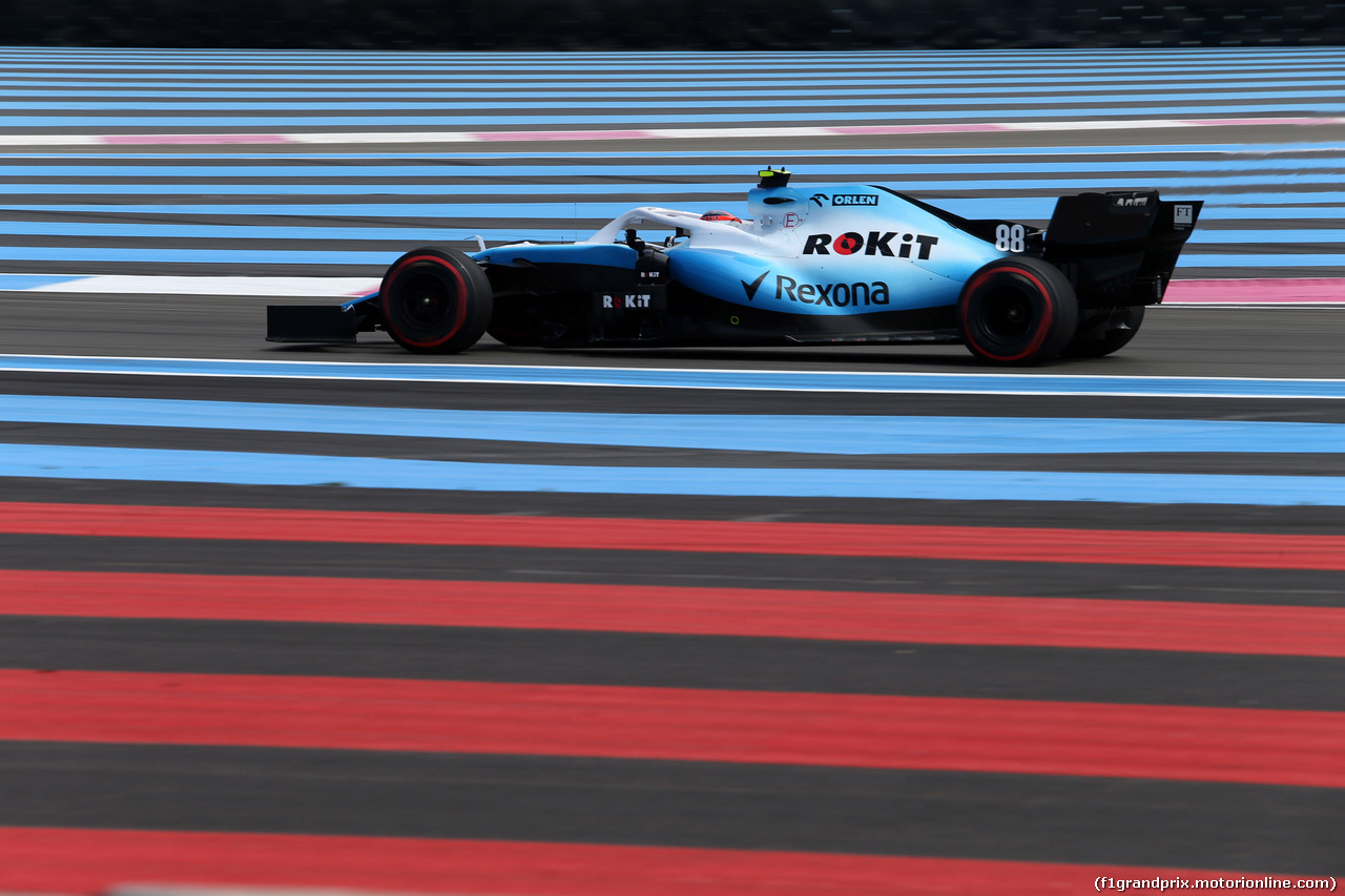 GP FRANCIA, 21.06.2019 - Prove Libere 1, Robert Kubica (POL) Williams Racing FW42