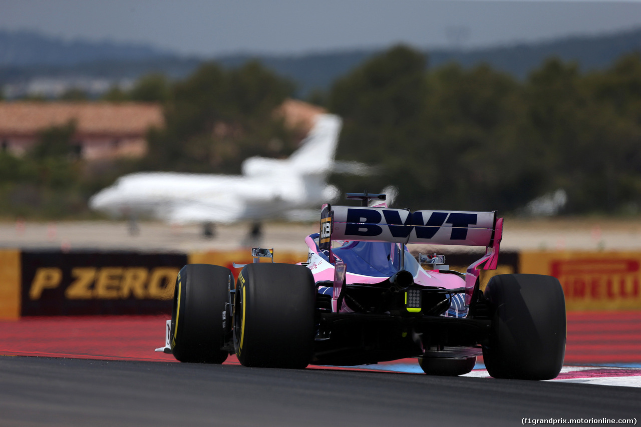 GP FRANCIA, 21.06.2019 - Prove Libere 1, Sergio Perez (MEX) Racing Point F1 Team RP19