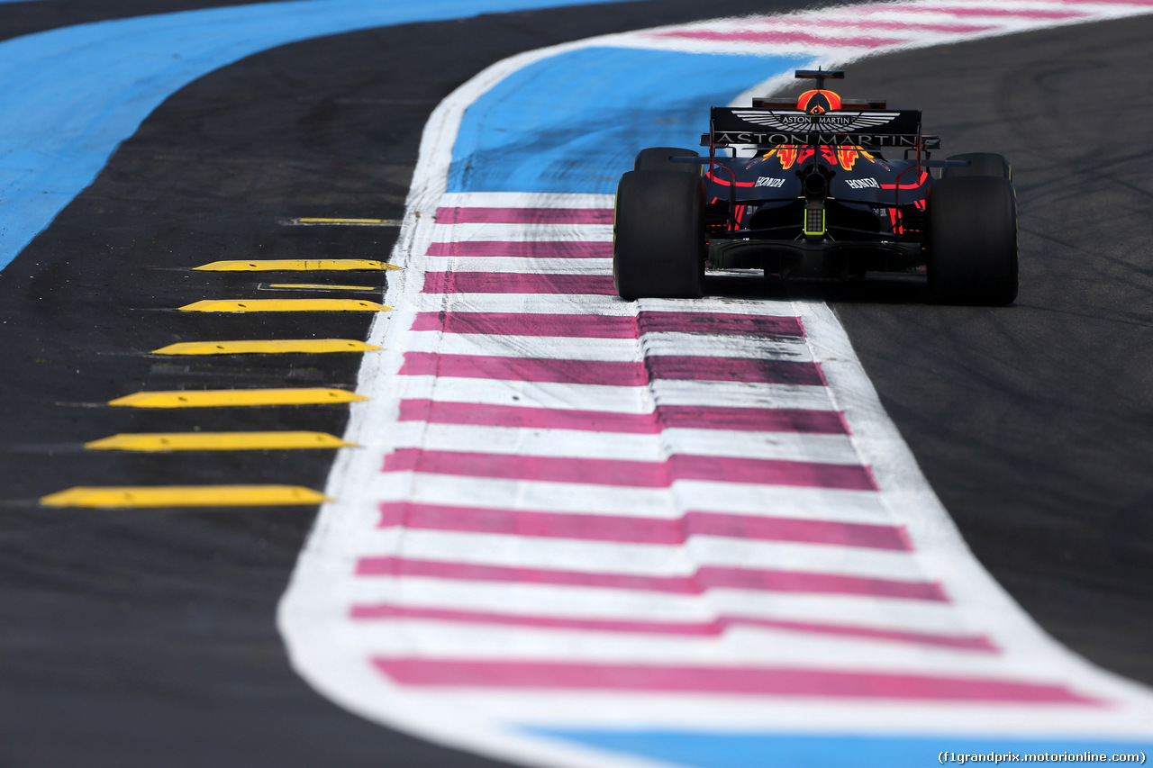 GP FRANCIA, 21.06.2019 - Prove Libere 1, Max Verstappen (NED) Red Bull Racing RB15