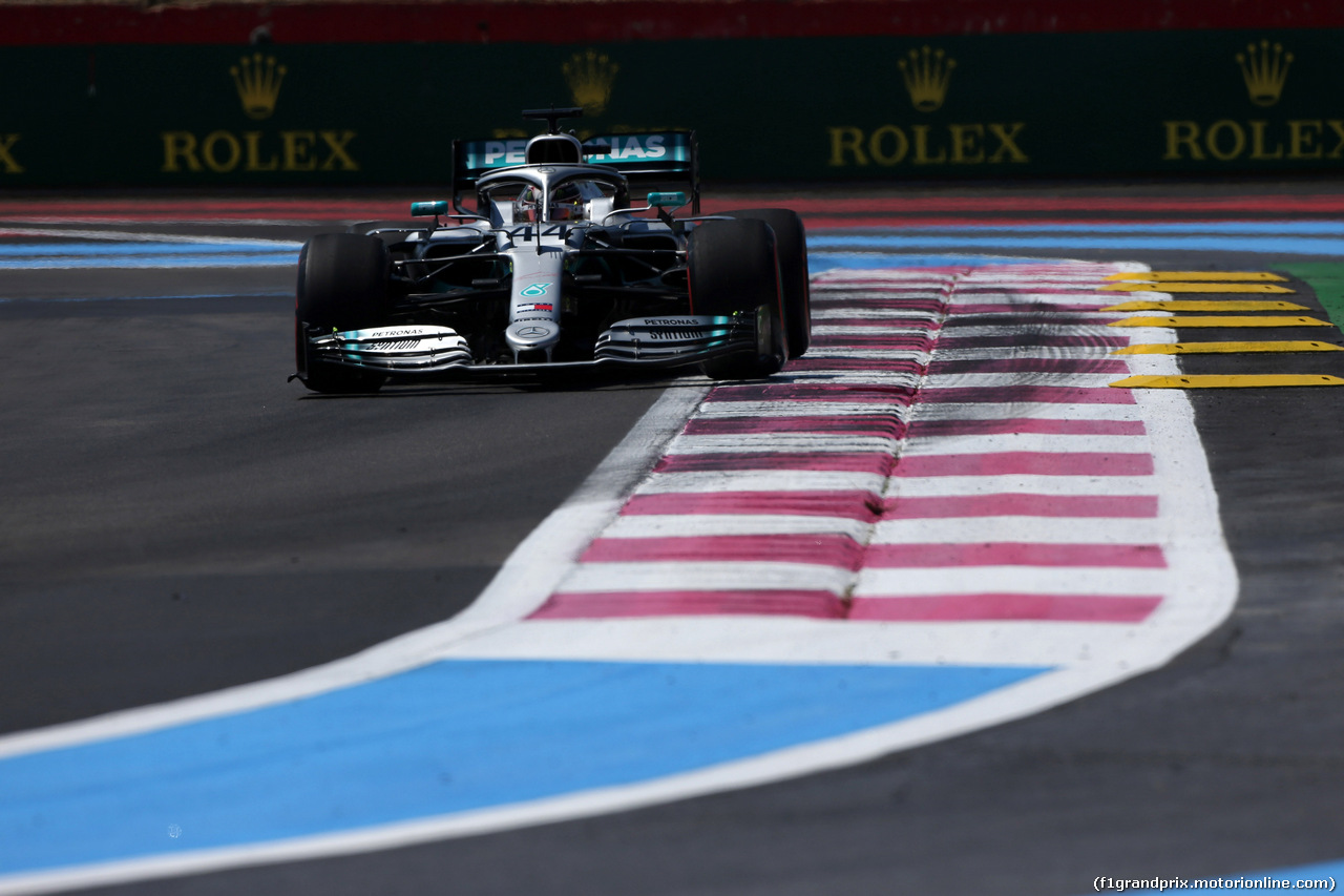 GP FRANCIA, 21.06.2019 - Prove Libere 1, Lewis Hamilton (GBR) Mercedes AMG F1 W10