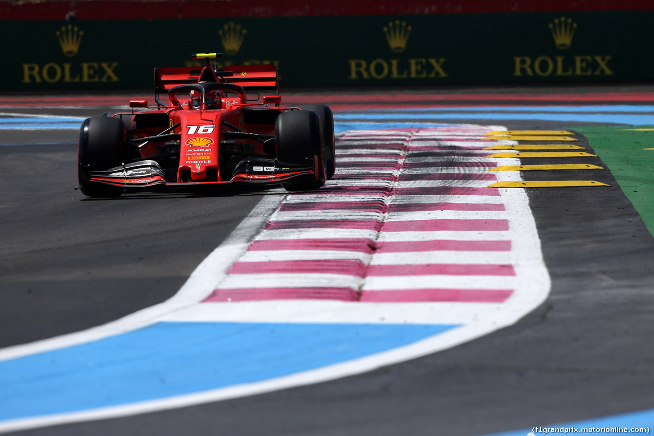 GP FRANCIA, 21.06.2019 - Prove Libere 1, Charles Leclerc (MON) Ferrari SF90