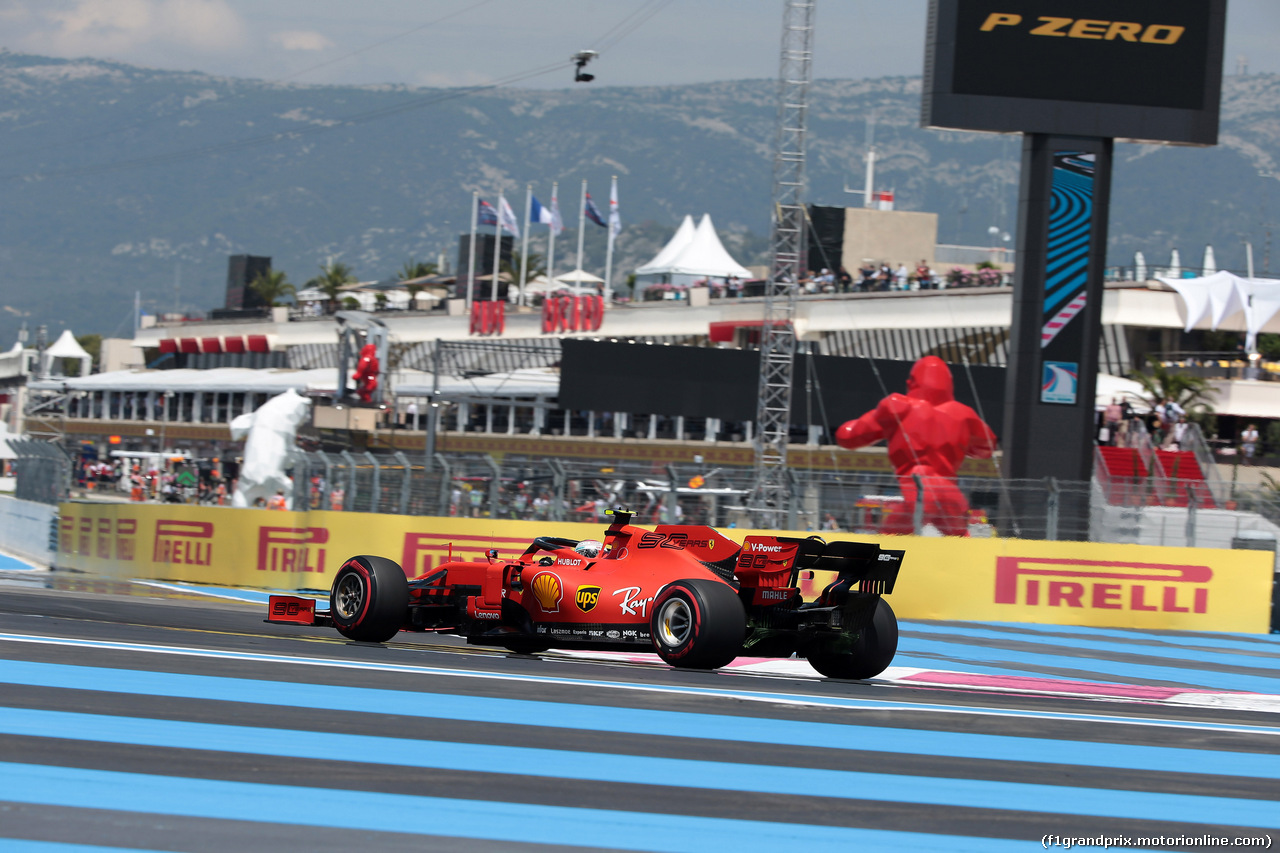 GP FRANCIA, 21.06.2019 - Prove Libere 1, Charles Leclerc (MON) Ferrari SF90